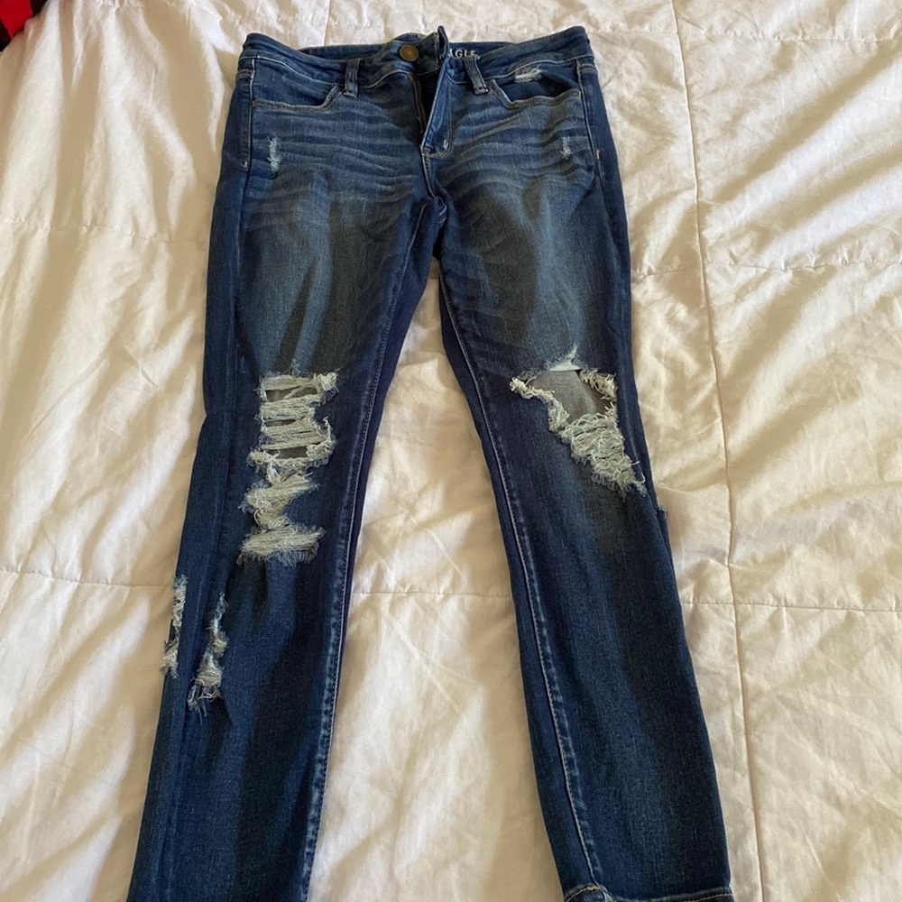 AE ripped jeans!!